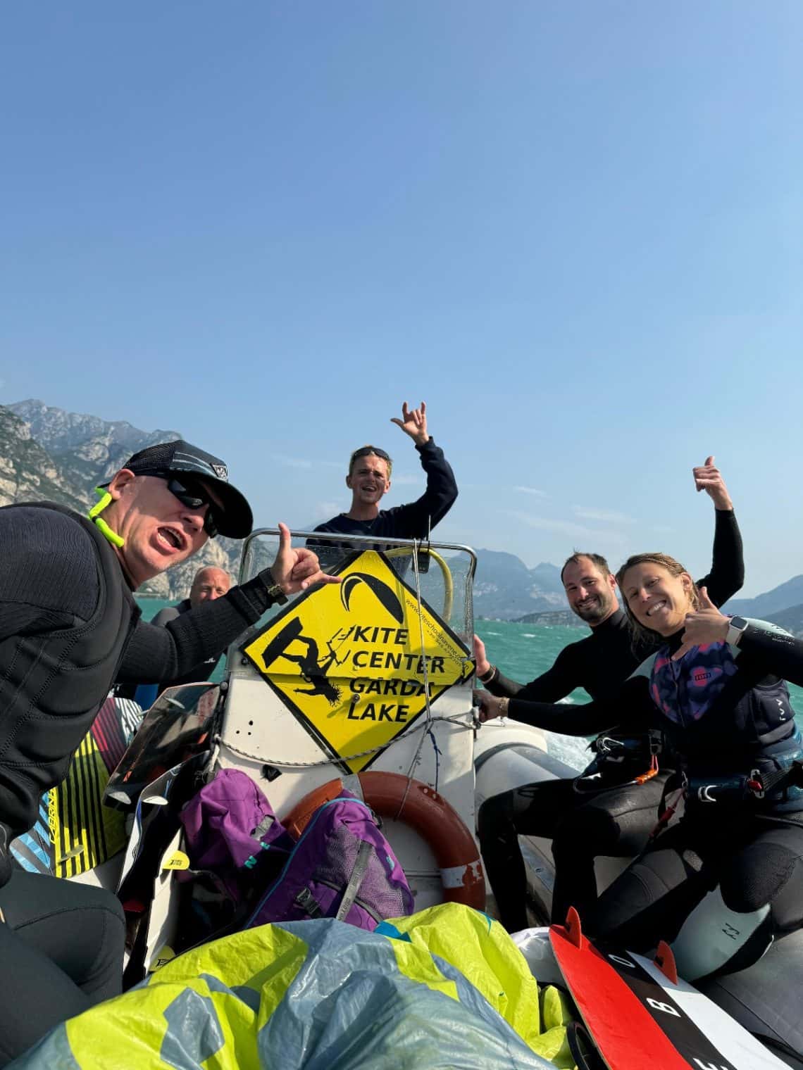 Kite and wing foil school in Malcesine on Lake Garda with lessons, rentals, boat assistance and daily wind conditions 🌊 - Image 2