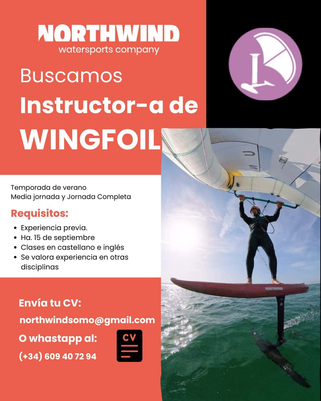 Instructor KITESURF y/o WINGFOIL - Image 3