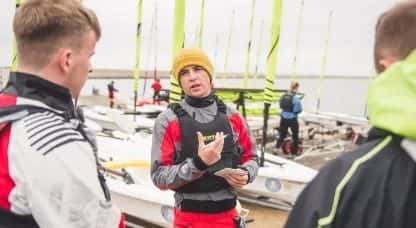 Motivated and hardworking RYA Senior instructors 