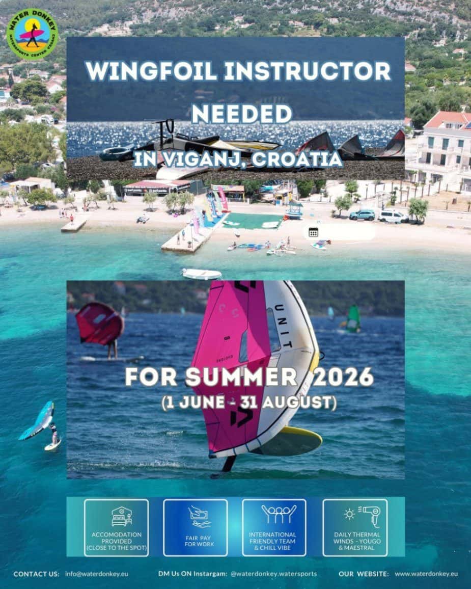 WINGFOIL INSTRUCTOR – CROATIA (VIGANJ)